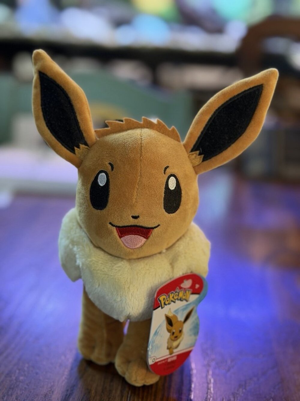Pokemon Eevee 8” Plush WCT Wicked Cool Toys with Tags 2020 Stuffed Toy
